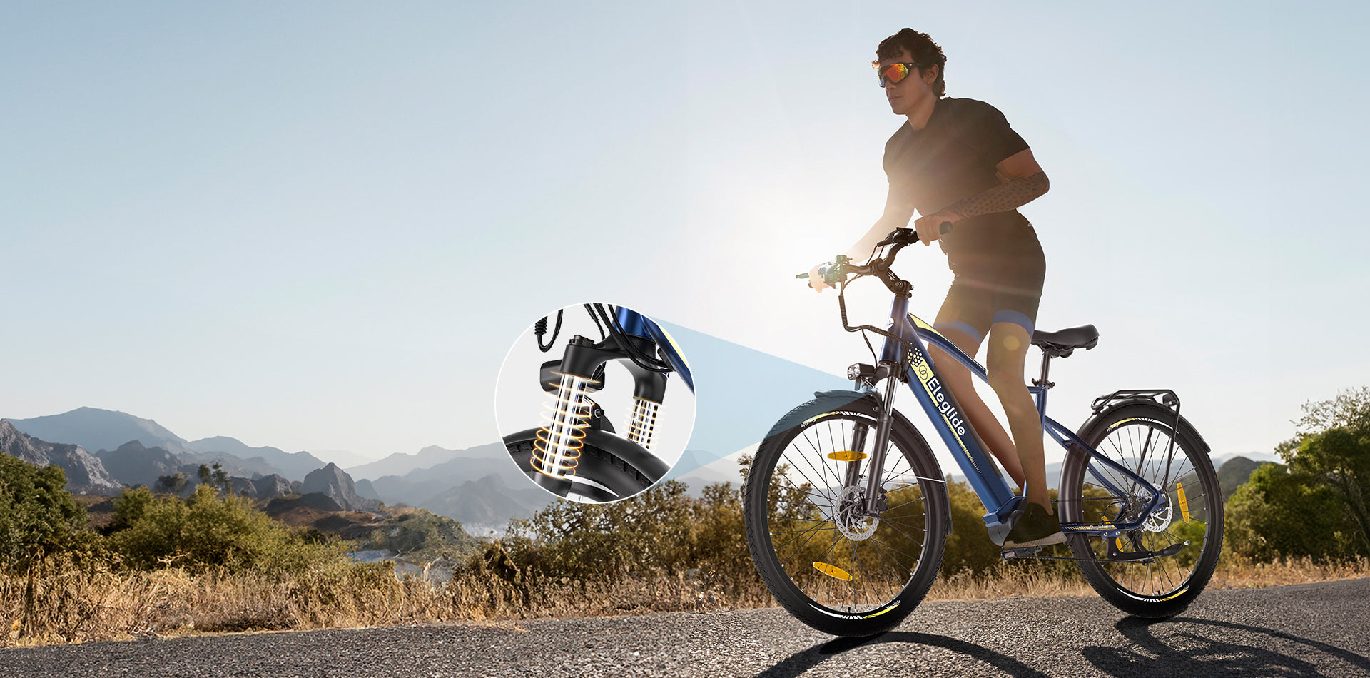 eleglide c1 pánske elektrické bicykle